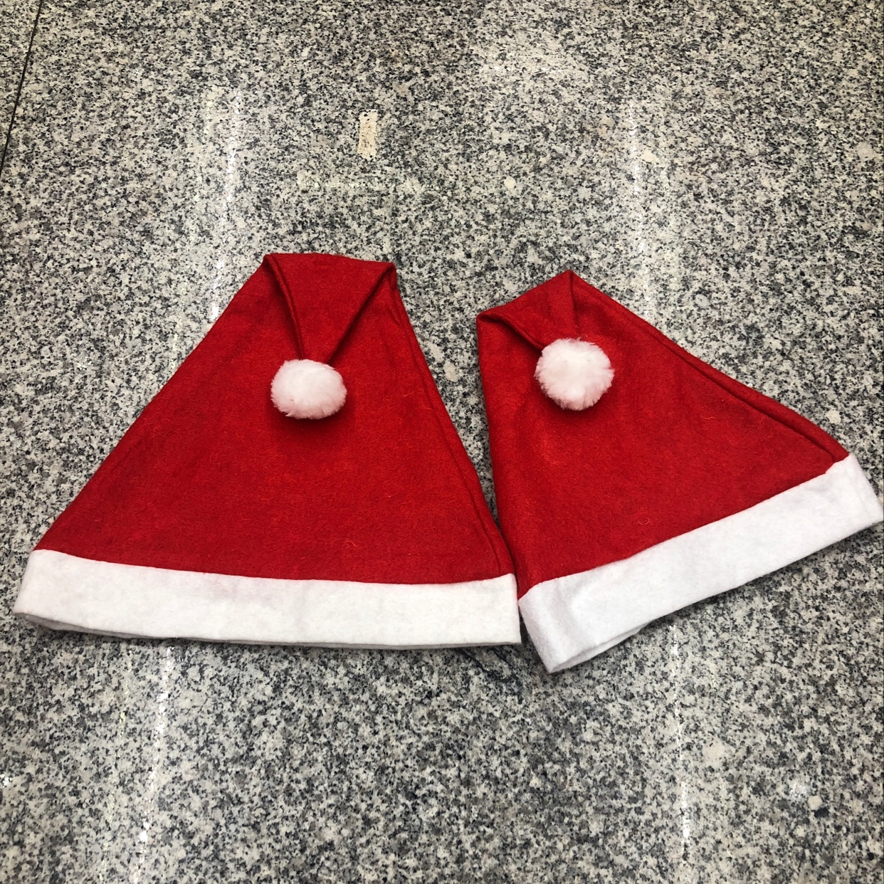 The latest non-woven fabric Christmas hat for children from Hua's Christmas Craft Christmas Decoration details Picture