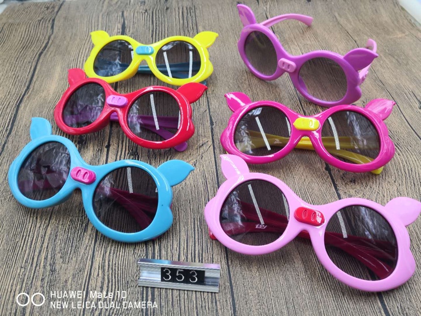 New style of children's cartoon pattern glasses Specification image