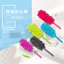 迷你天线伸缩小尘掸汽车灰尘单雪尼尔除尘掸详情图8