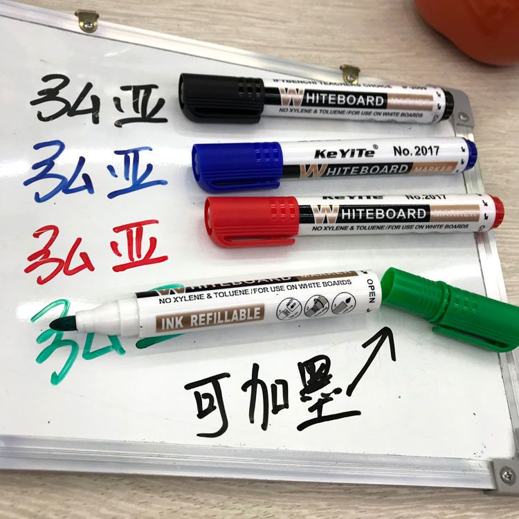 Ink pad pen Large capacity writable erasable whiteboard pen KYT-2017