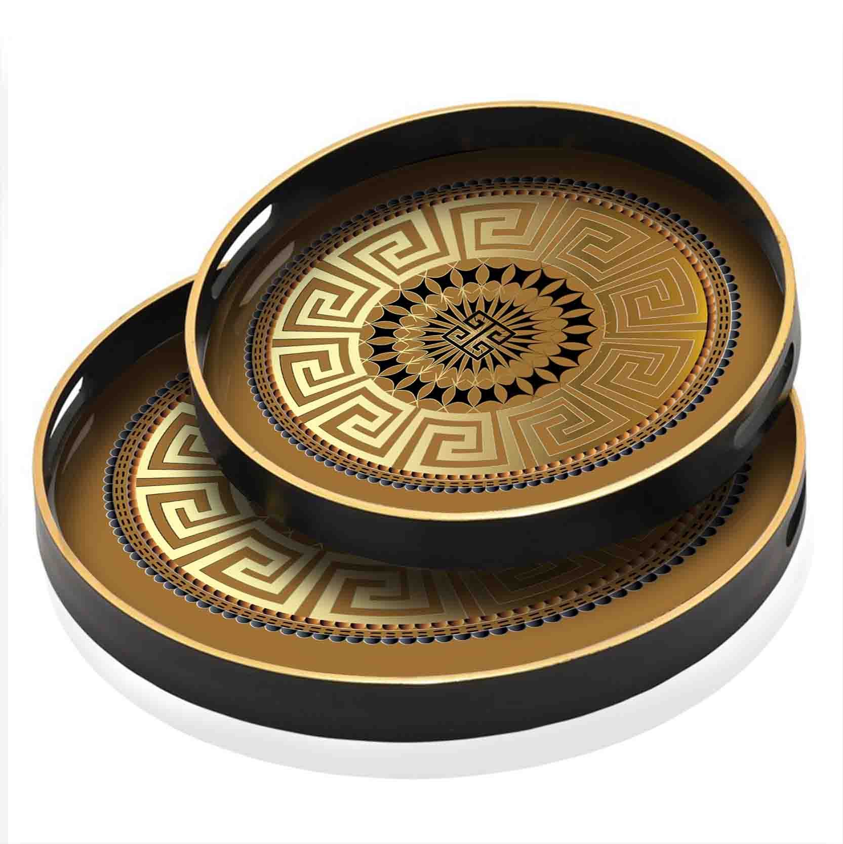 Round Nordic wooden marble-textured square tray, living room home small coffee table, storage plate, decorative plate details Picture