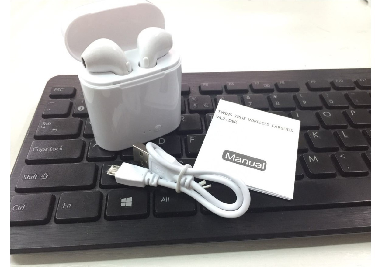 爆款无线蓝牙耳机双耳立体声5.0 i7S TWS带迷你充电仓详情图11