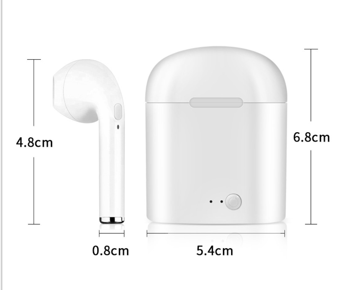 爆款无线蓝牙耳机双耳立体声5.0 i7S TWS带迷你充电仓详情图3