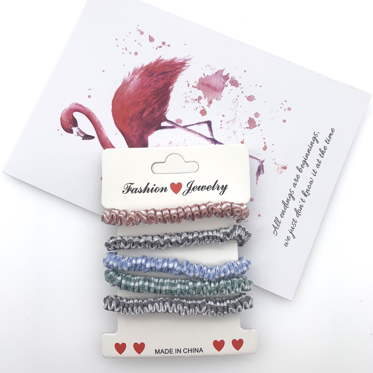 Korean net red INS cloth art hair circle hair rope 60 color ding cloth circle rubber band head rope pig large intestine hair circle hair accessories wholesale