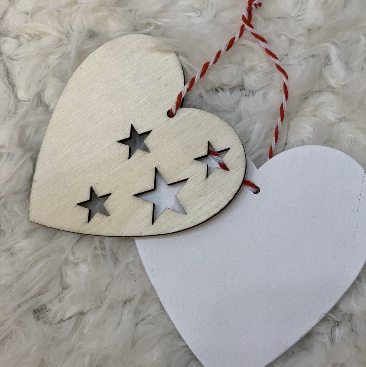 DIY wood pendant Christmas pendant 100 ornaments thumbnail