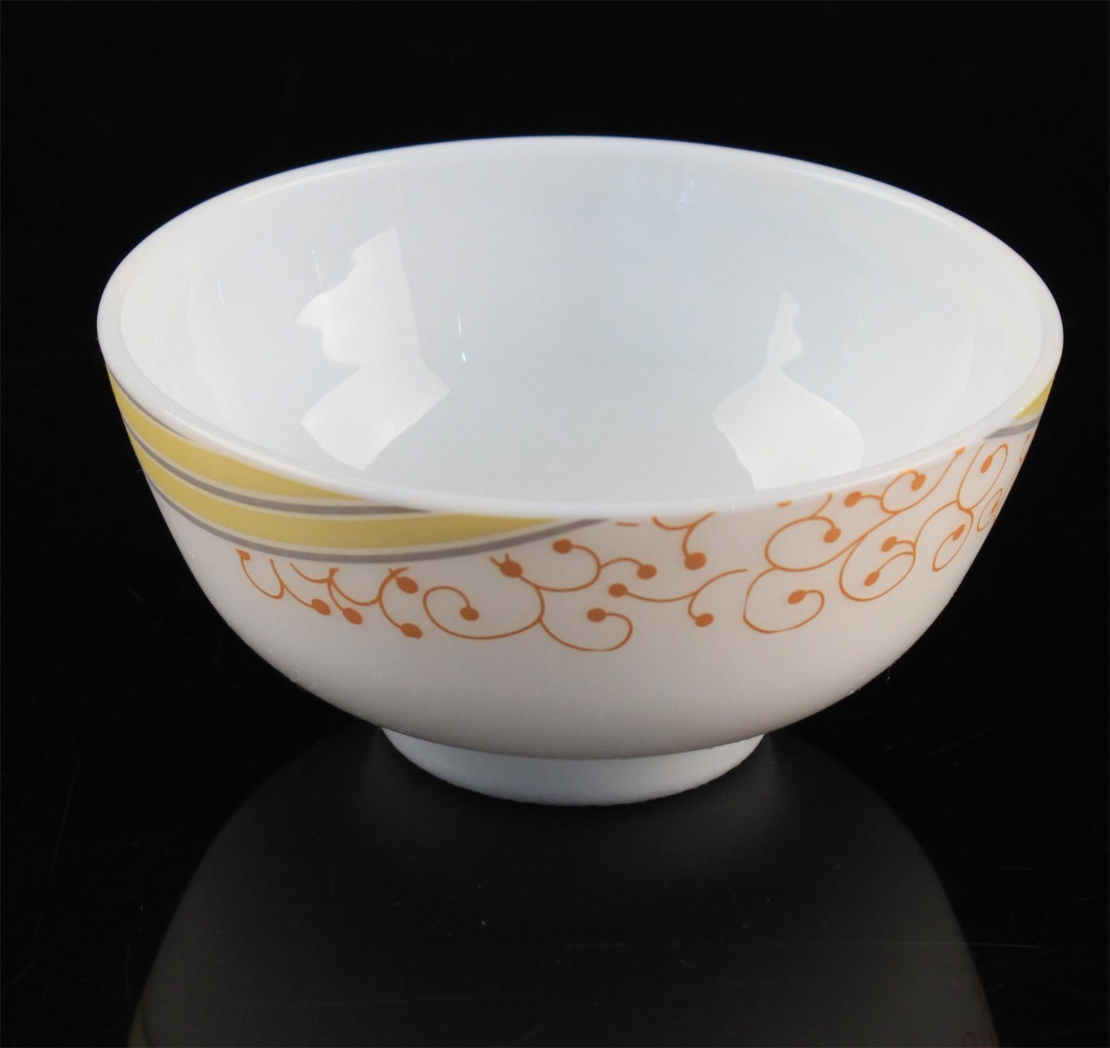 Yiwu Good Goods Bowl Rice Bowl Gift Bowl - 5-inch Glass Bowl W50 Specification image