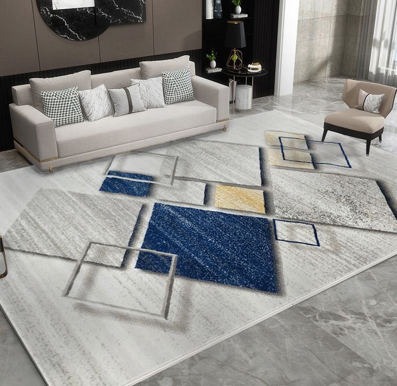 Modern and simple Nordic and Central European style ins home living room carpet, coffee table mat, washable bedroom bedside sofa customization