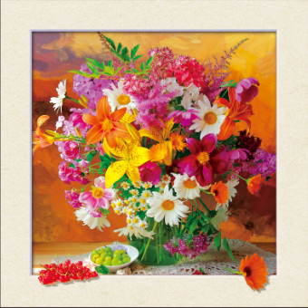 4040, 5D draw sunflowers Specification image