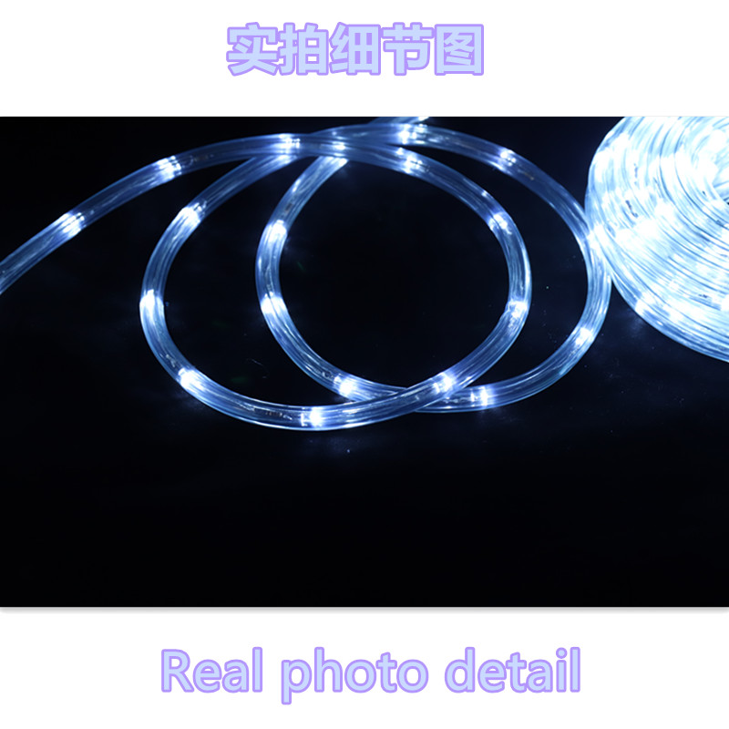圆二线100米LED彩虹管柔性灯带户外防水装饰霓虹工程亮化详情图4