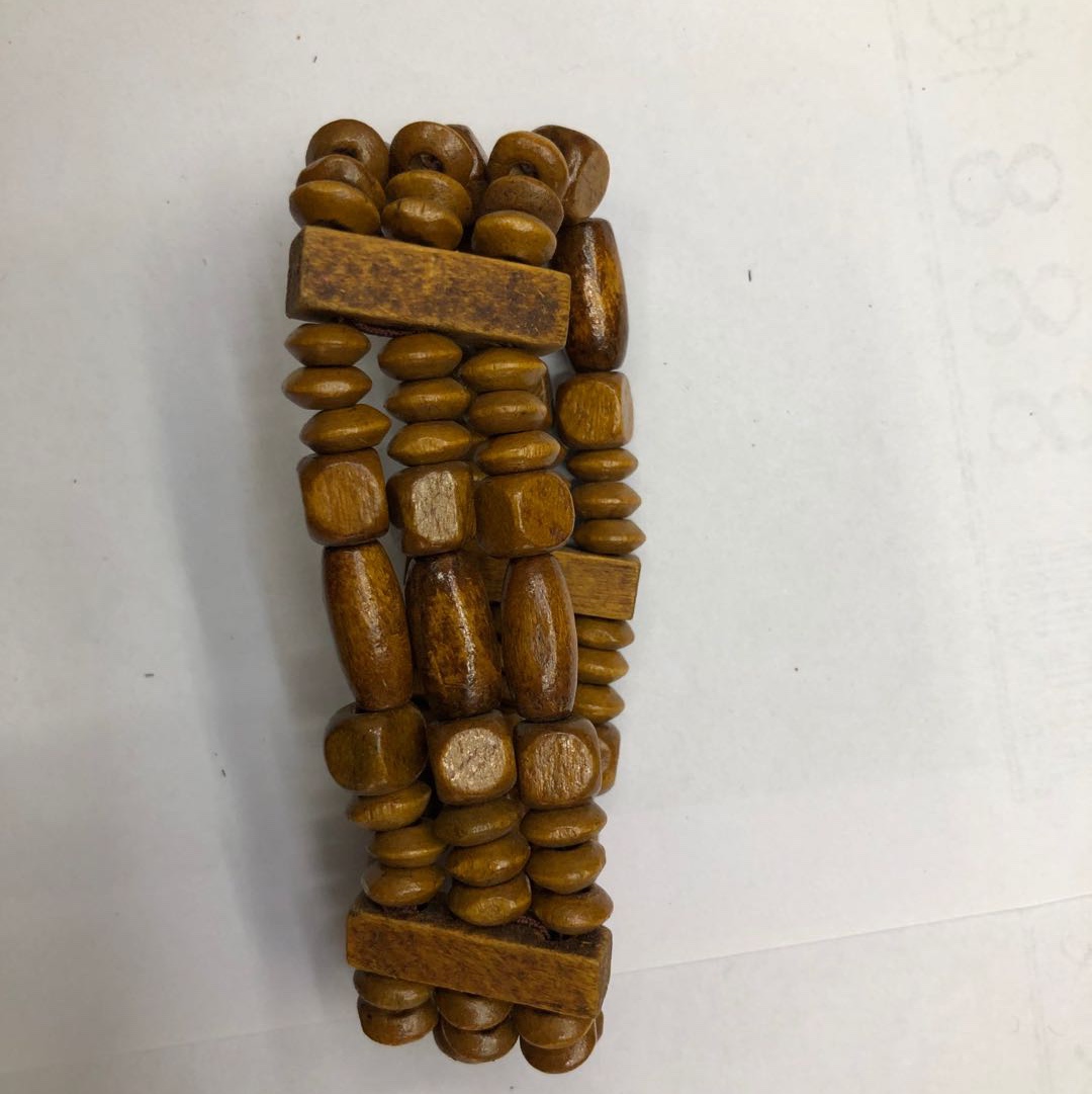Wooden bead bracelet 27 thumbnail
