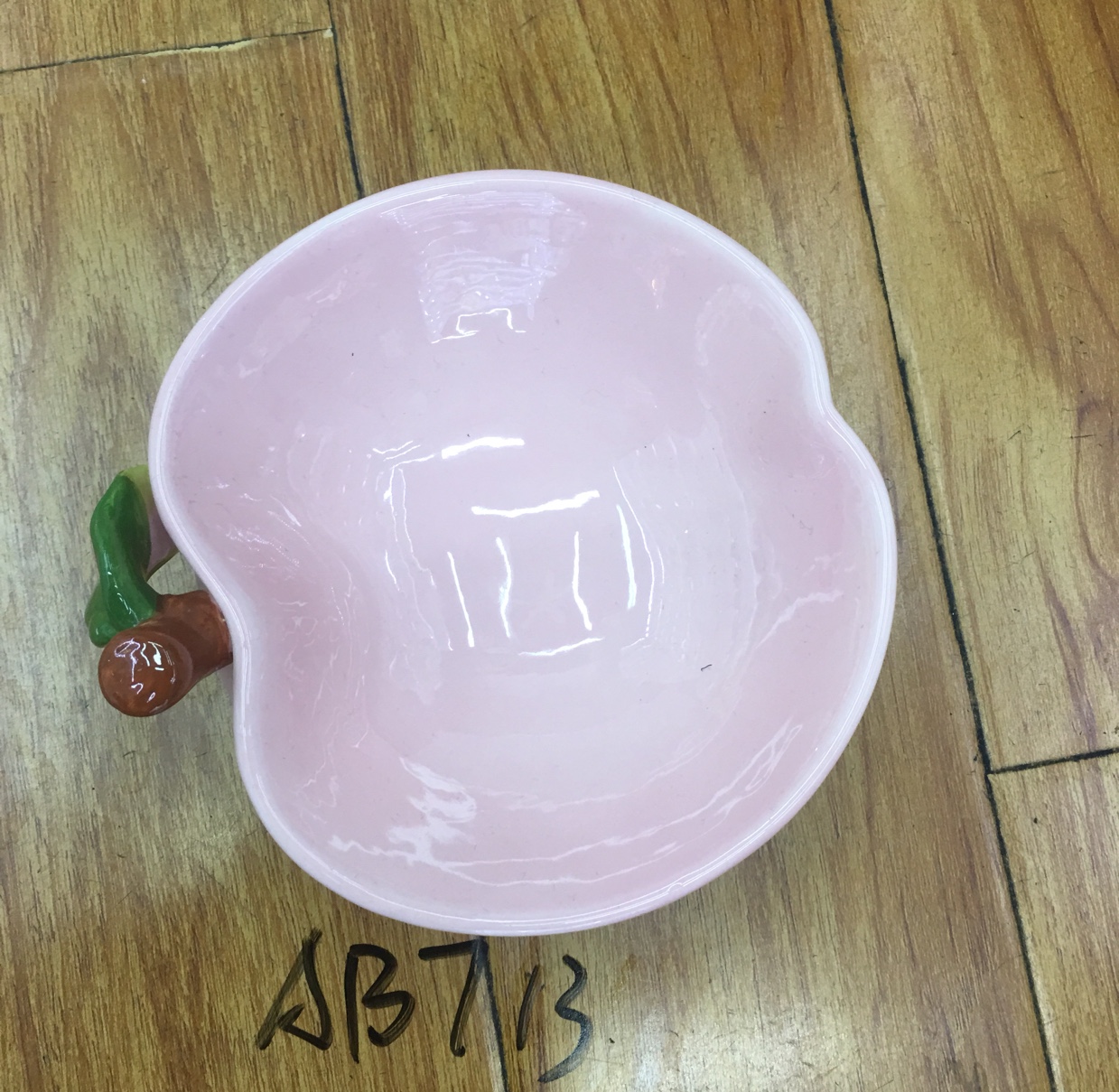 延金陶瓷陶瓷水果盘 苹果盘 点心碟 甜点碗 A41