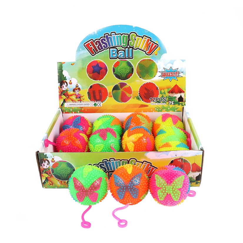 7.5蝴蝶球带绳子带叫带闪光产品图
