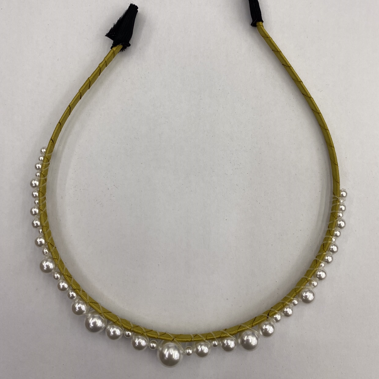 ABS pearl braid headband thumbnail