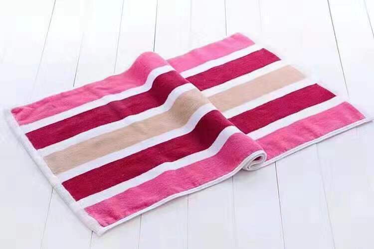 All-cotton striped towel details Picture