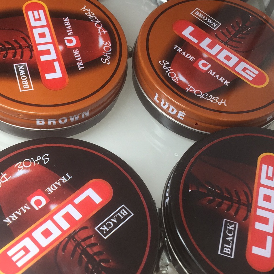 Authentic quality LUDE shoe polish Specification drawing