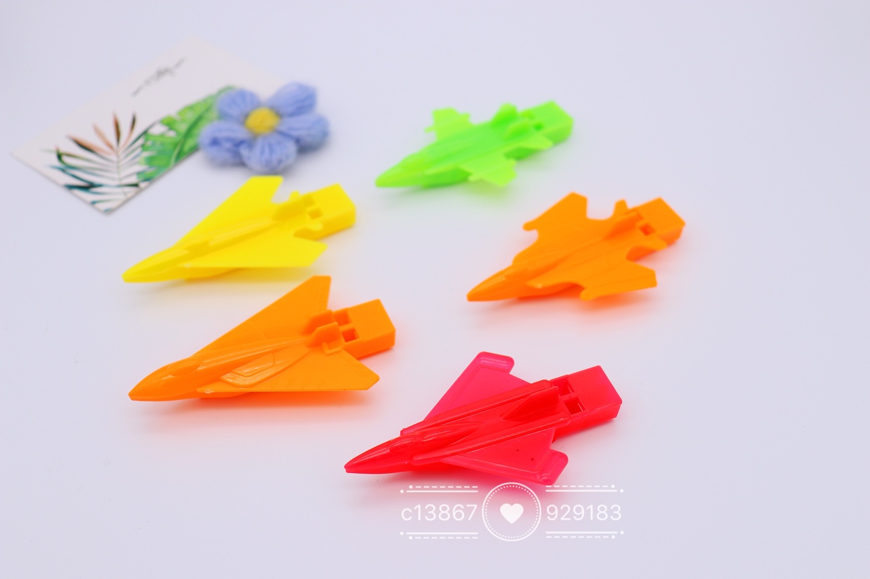飞机口哨 儿童塑料玩具 赠品 扭蛋派对玩具细节图