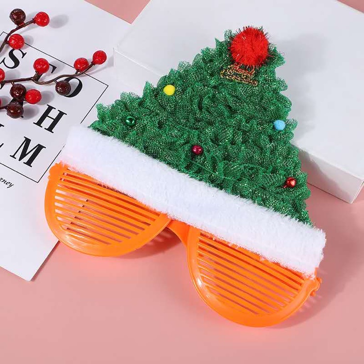 大号圣诞树眼镜