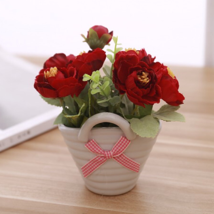 陶瓷仿真花细节图