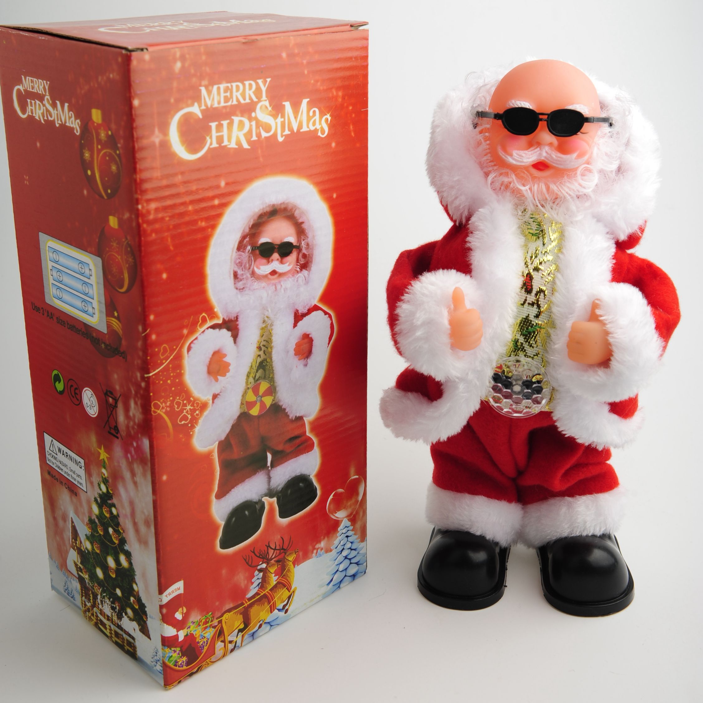 12-inch electric Santa Claus Application Scenario