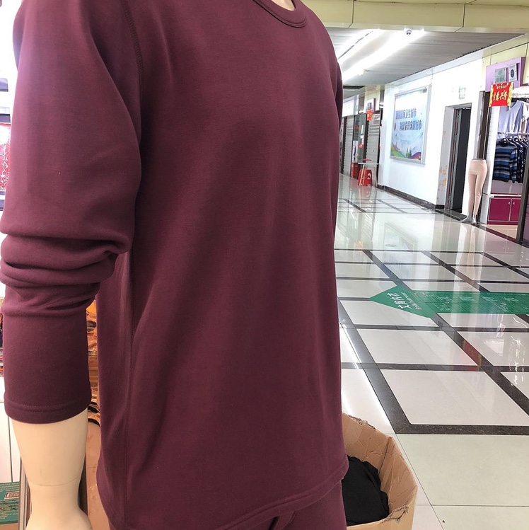 Men's Short Warm Underwear New Thin Warm Underwear For Men