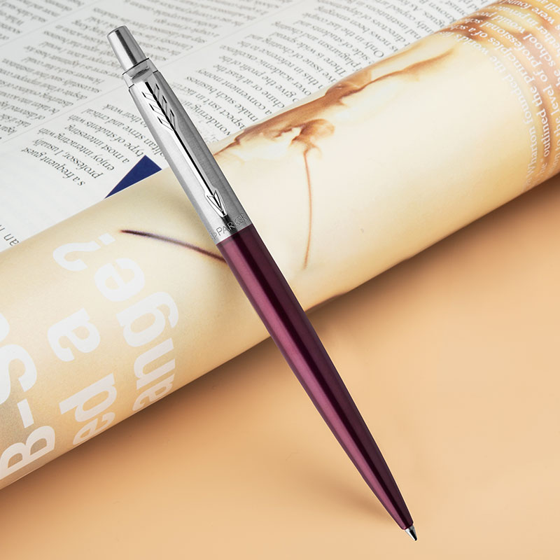 Parker Jote Portobello Purple and White Gel Pen Official genuine product, high-end gift for business adults detail image 3