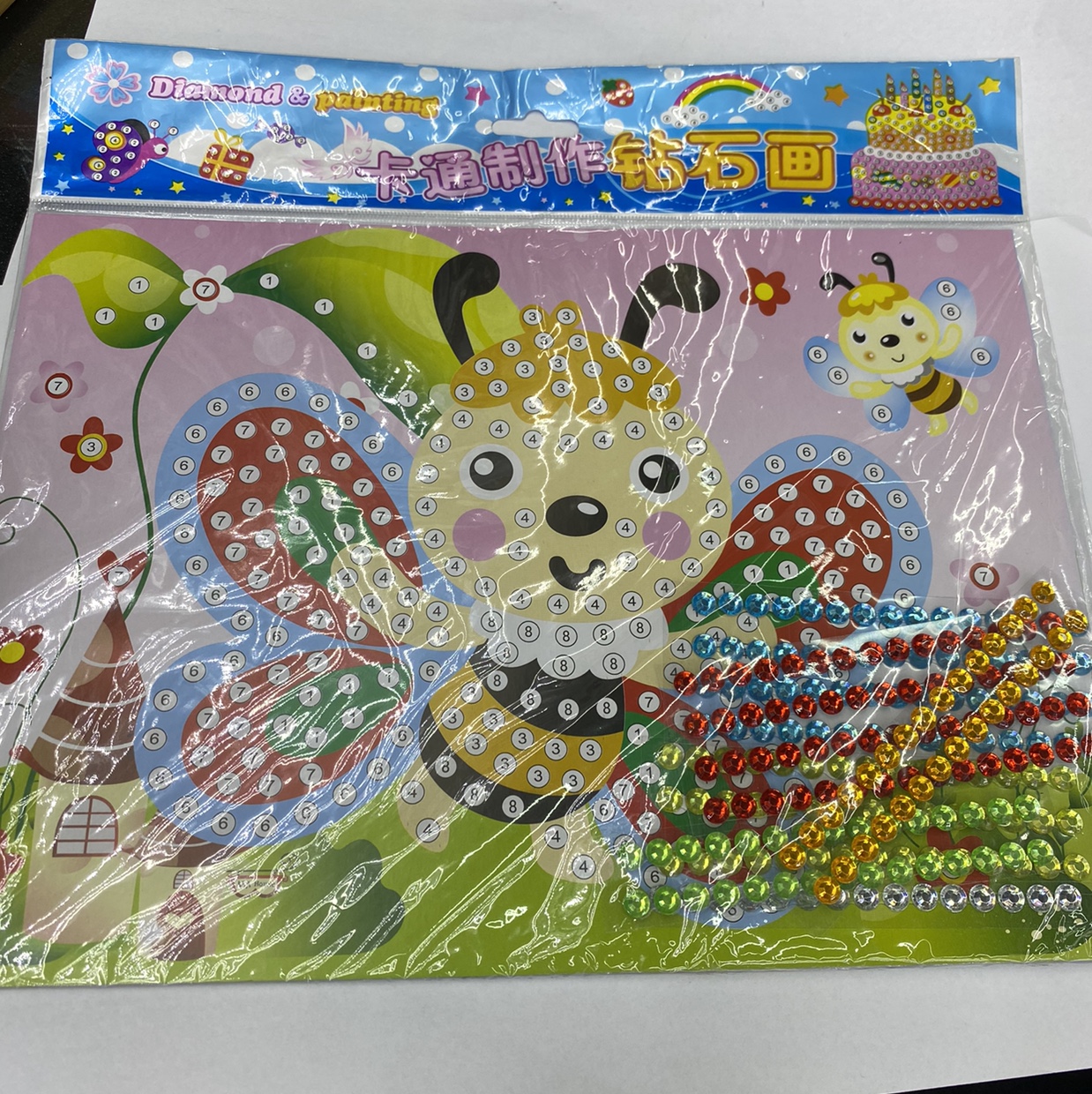 卡通制作钻石画