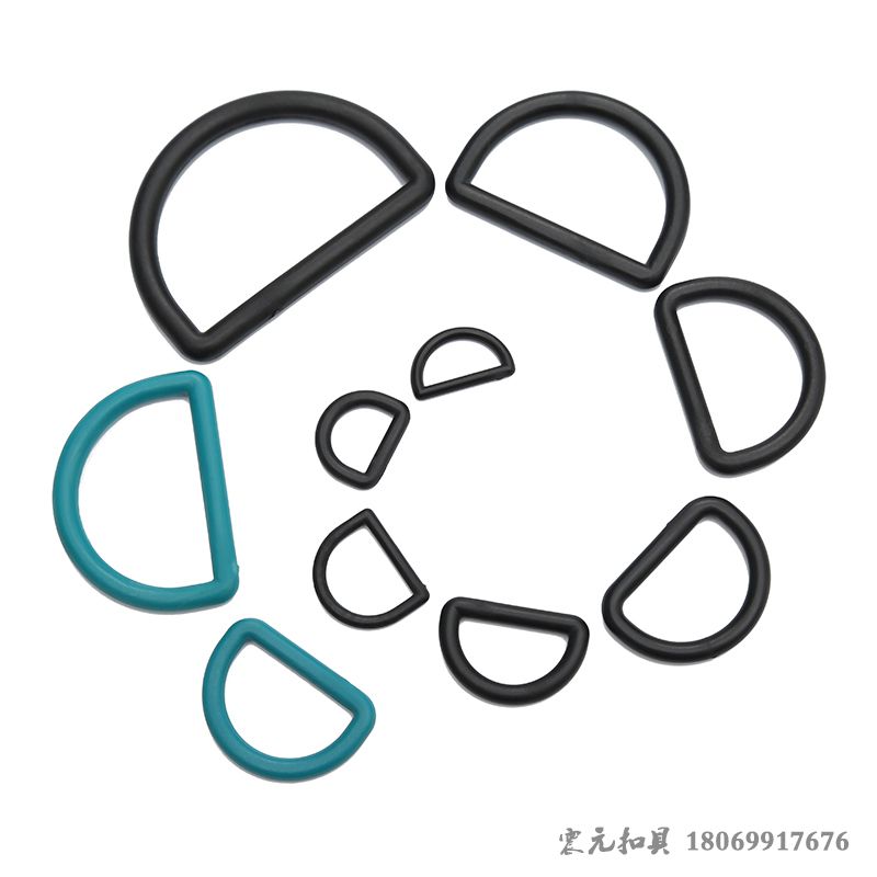 Environmentally friendly semi-circular adjustable buckle, D-type adjustable buckle, backpack adjustable buckle, triangular buckle undefined