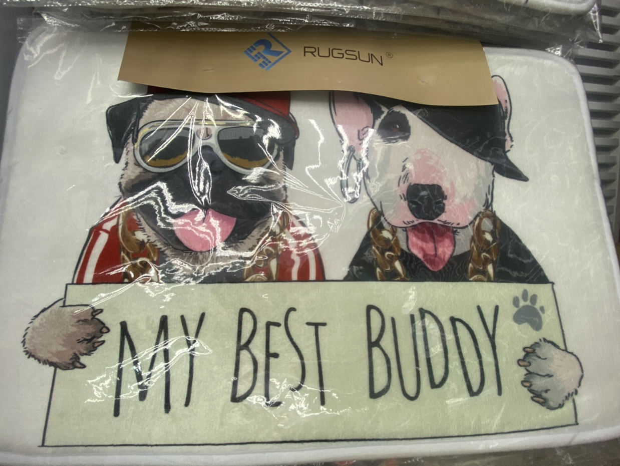 A15.法兰绒防滑吸水地垫