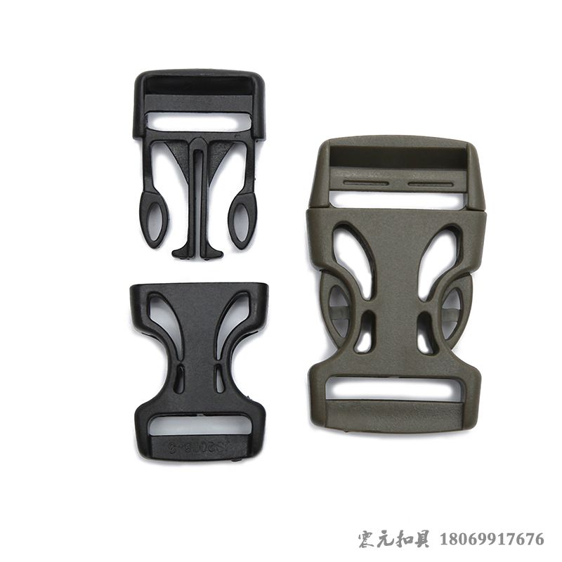 箱包配件扣具塑料插扣尼龙POM材料可定做颜色产品图