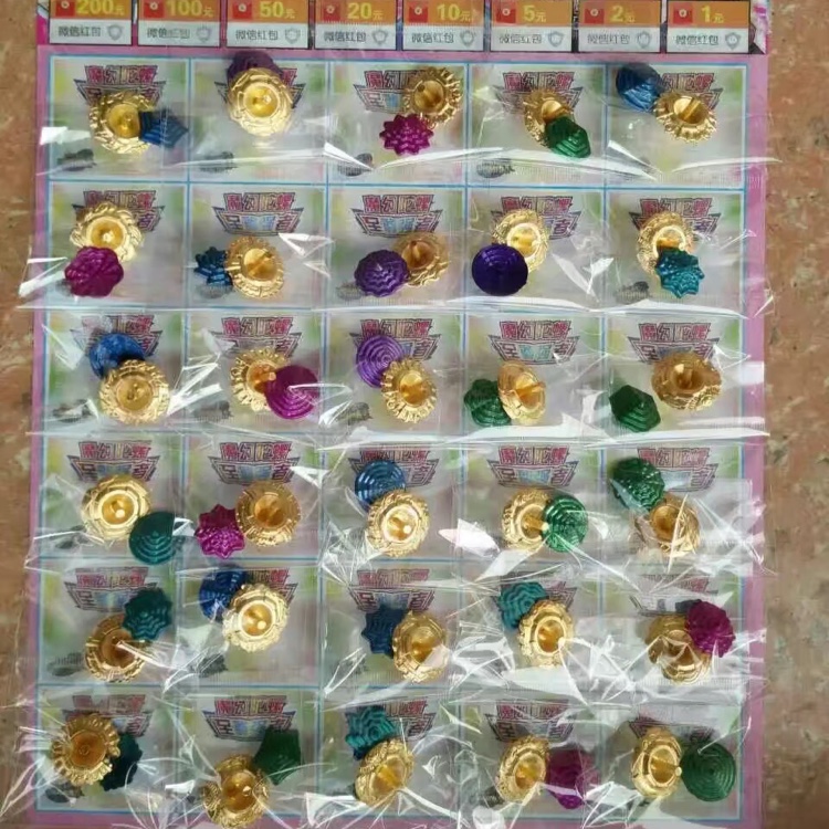 Street stall supplies of various plastic alloy small gyroscopes for children's educational purposes details Picture