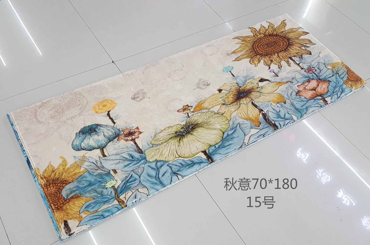 浴室进门吸水地垫家用卫生间门垫卧室门口小地毯防滑垫详情图2