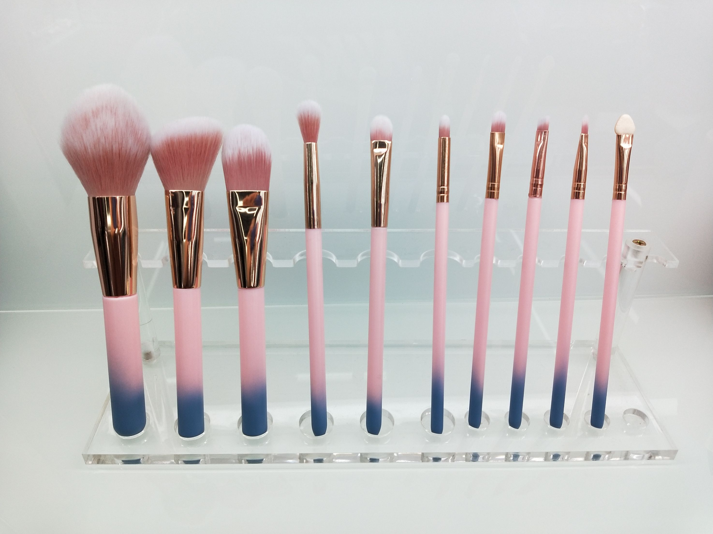 Ying Xiumei 10 Makeup Brush To Send Makeup Cylinder A Manufacturer Direct Sales Can Oem details Picture