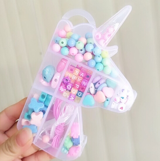 Unicorn beaded, Unicorn storage box