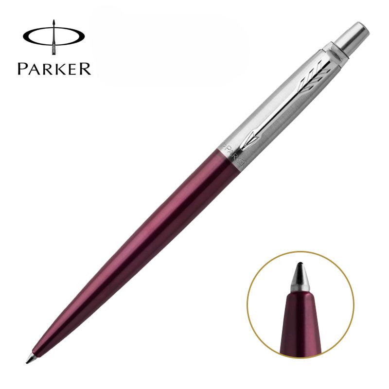 Parker Jote Portobello Purple and White Gel Pen Official genuine product, high-end gift for business adults