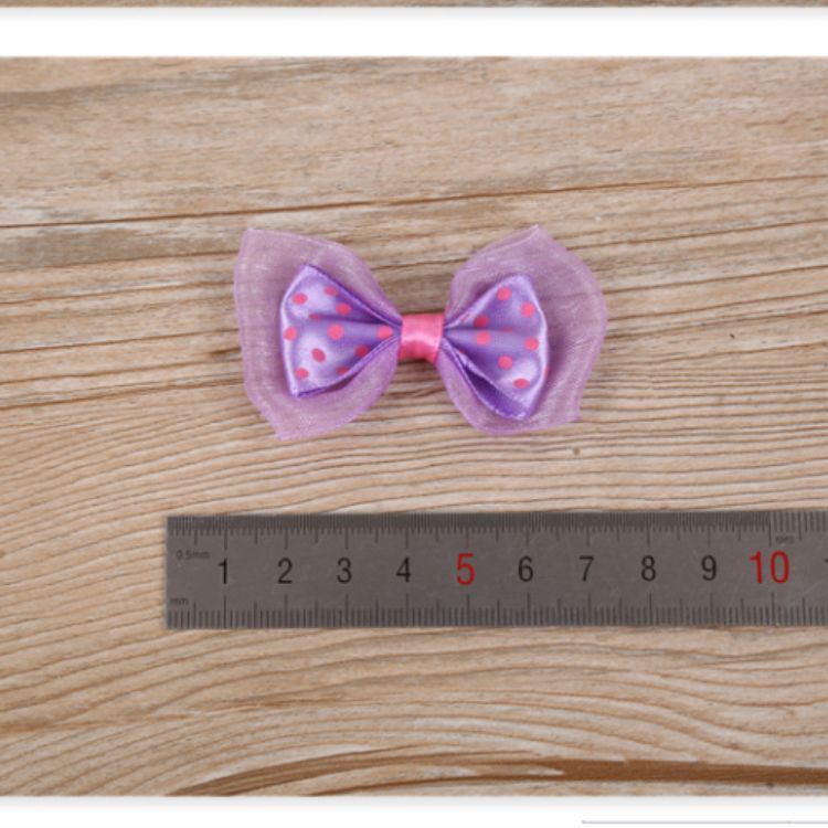 Polyester Satin Ribbon Print Dot Sand Belt Japan And South Korea Fashion Accessories Diy Handmade Fresh Bow Accessories undefined