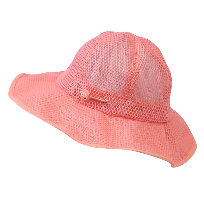 儿童帽子夏宝宝渔夫帽网眼透气婴儿太阳帽薄款男童女童防晒遮阳帽详情图8