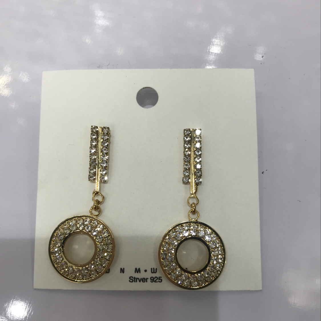 Korean version earrings details Picture