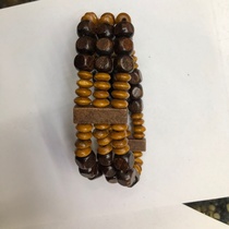 Wooden bead bracelet 22