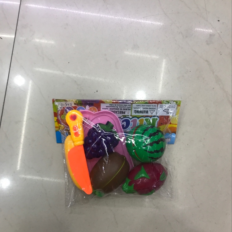 三地儿童过家家仿真切切乐玩具 切水果蔬菜披萨塑料玩具套装710