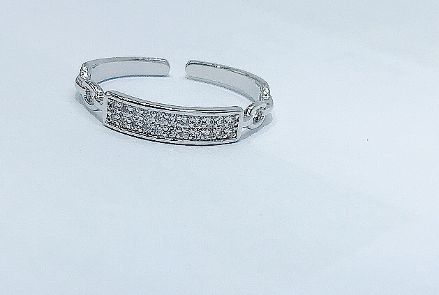 Fashion trend simple joker ring female mouth sweet index finger ring thumbnail