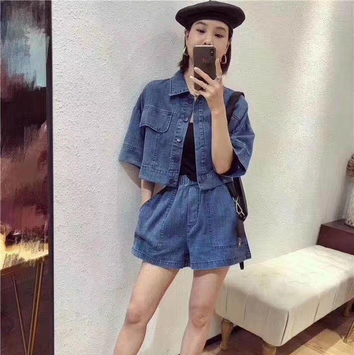 牛仔套装 休闲均码