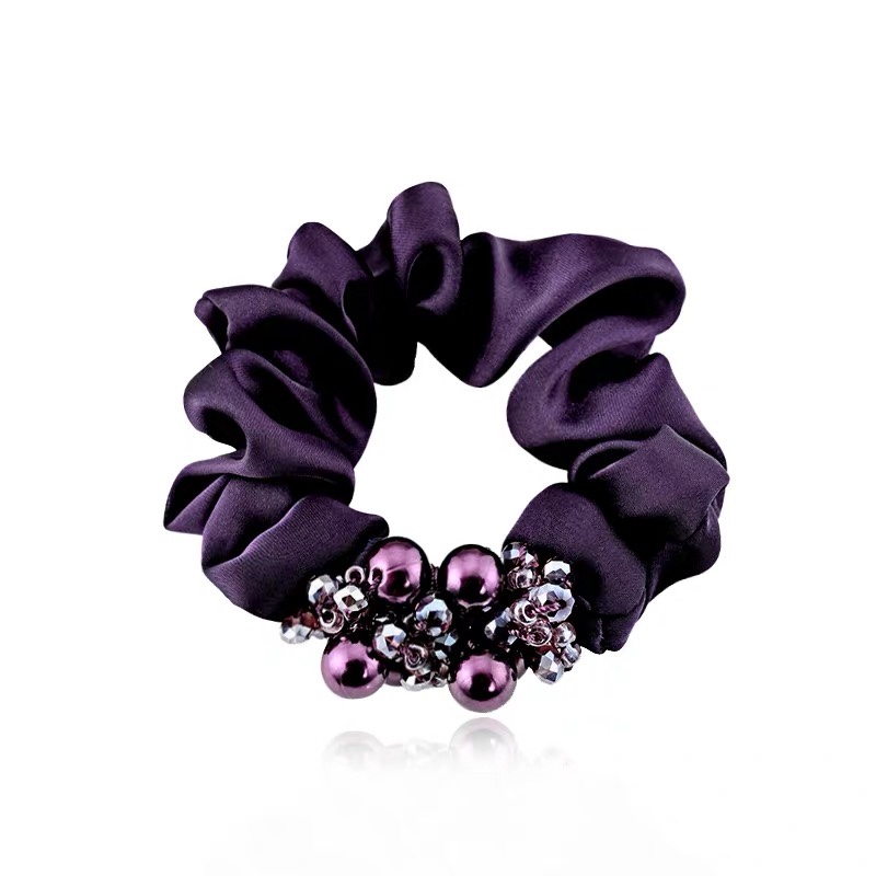 Korean hand - made pearl fabric ring hair accessories thumbnail