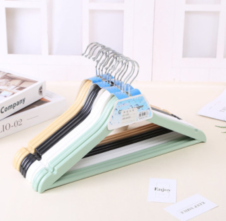 Lt-1033 Plastic reinforced wooden hangers