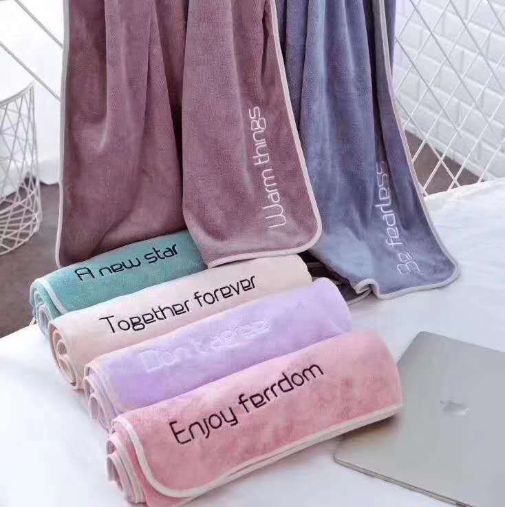 Microfiber bath towel