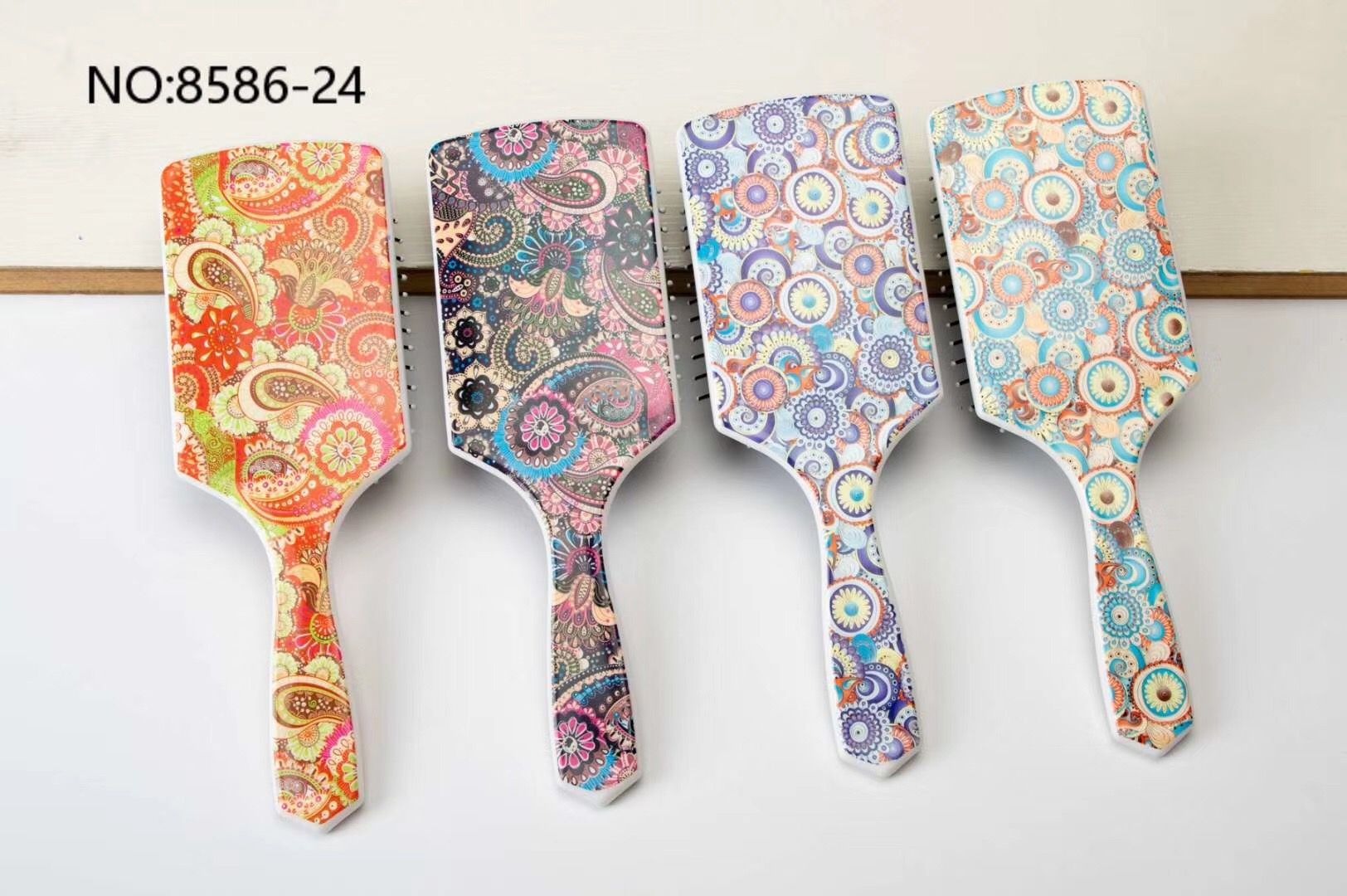 Yiwu Selection printed planting hair comb professional scalp massage comb hair comb airbag comb thumbnail