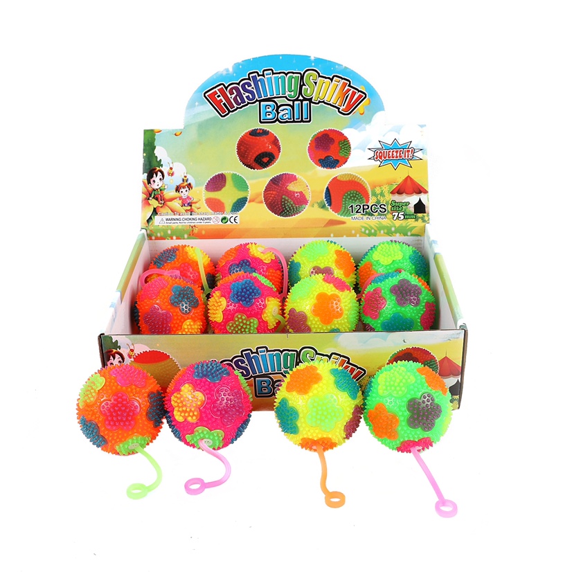 7.5梅花球带绳子带叫带闪光