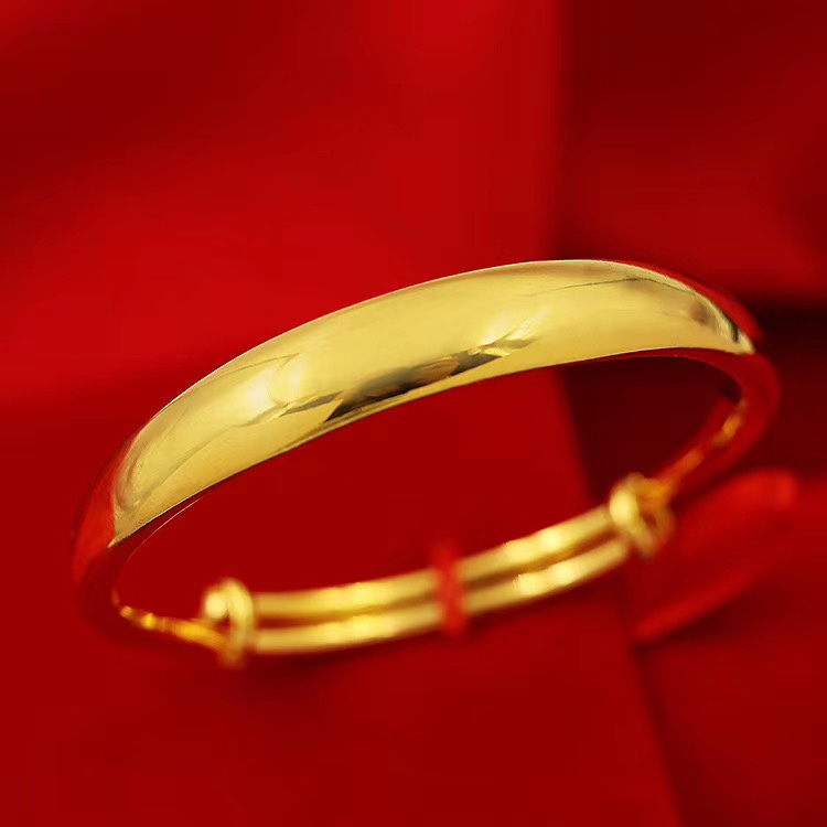 Vietnam gold bracelet female imitation gold genuine 999 long does not fade pure gold jewelry Thailand gold 24K thumbnail