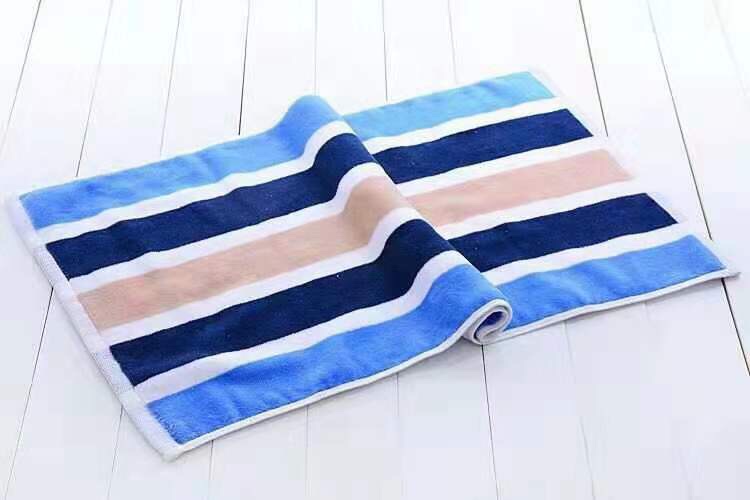 All-cotton striped towel Specification image