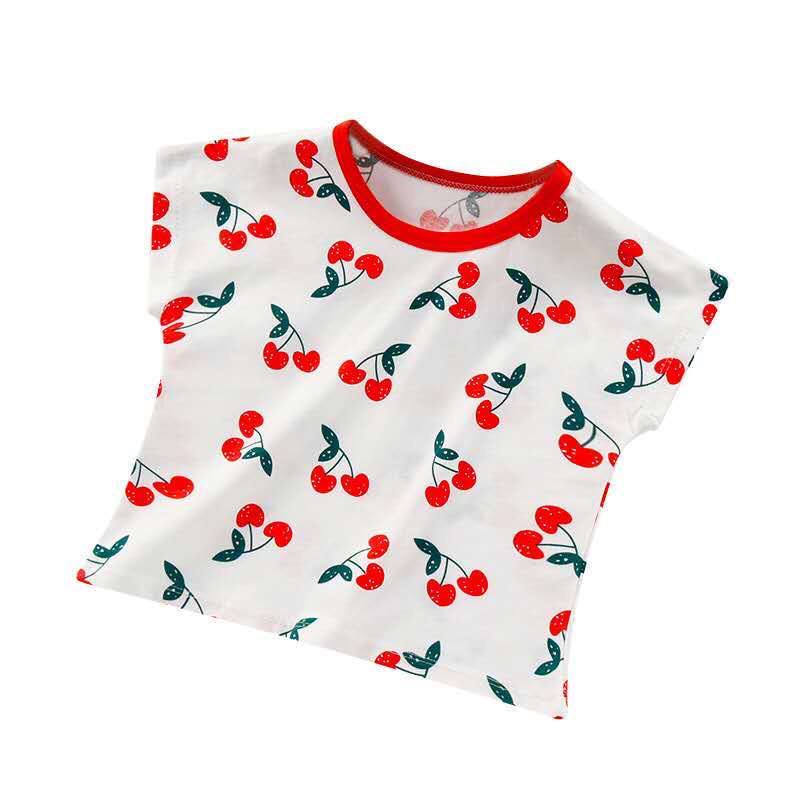 纯棉T恤夏装宝宝纯棉洋气儿童小童洋气上衣休闲