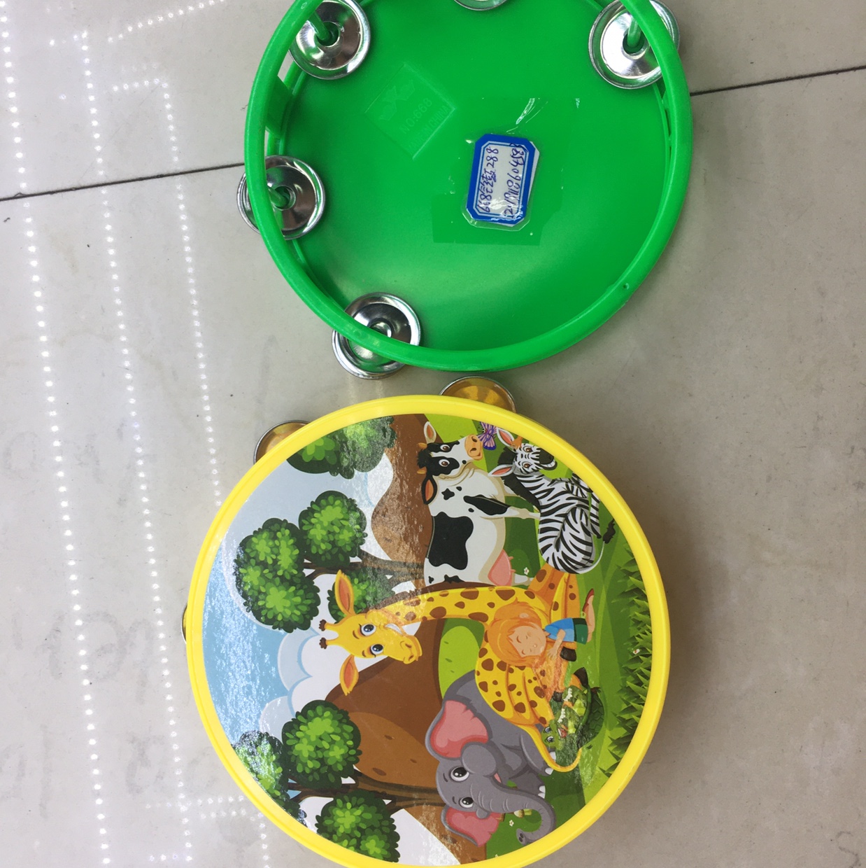 产品名称：888铃鼓 塑料儿童玩具系列产品产品图